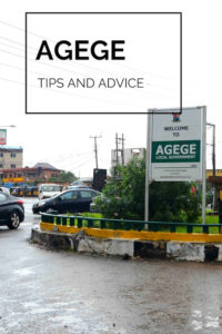 Share Tips and Advice about Agege