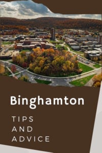 Share Tips and Advice about Binghamton