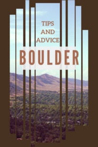 Share Tips and Advice about Boulder