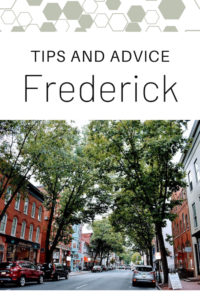 Share Tips and Advice about Frederick