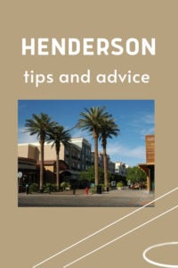 Share Tips and Advice about Henderson