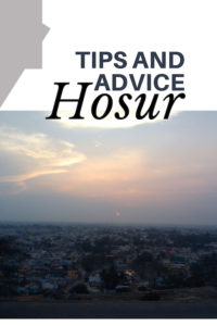 Share Tips and Advice about Hosur