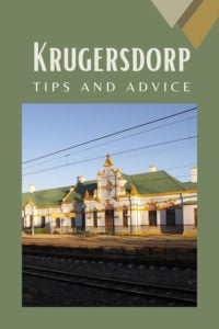 Share Tips and Advice about Krugersdorp