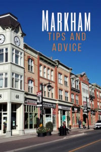 Share Tips and Advice about Markham