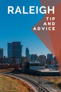 Share Tips and Advice about Raleigh