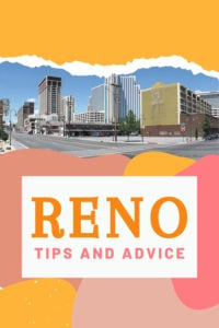 Share Tips and Advice about Reno