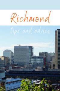 Share Tips and Advice about Richmond