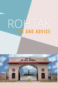 Share Tips and Advice about Rohtak