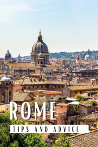 Share Tips and Advice about Rome
