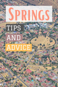 Share Tips and Advice about Springs