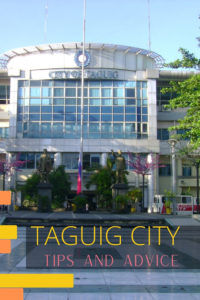 Share Tips and Advice about Taguig City