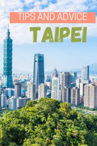 Share Tips and Advice about Taipei